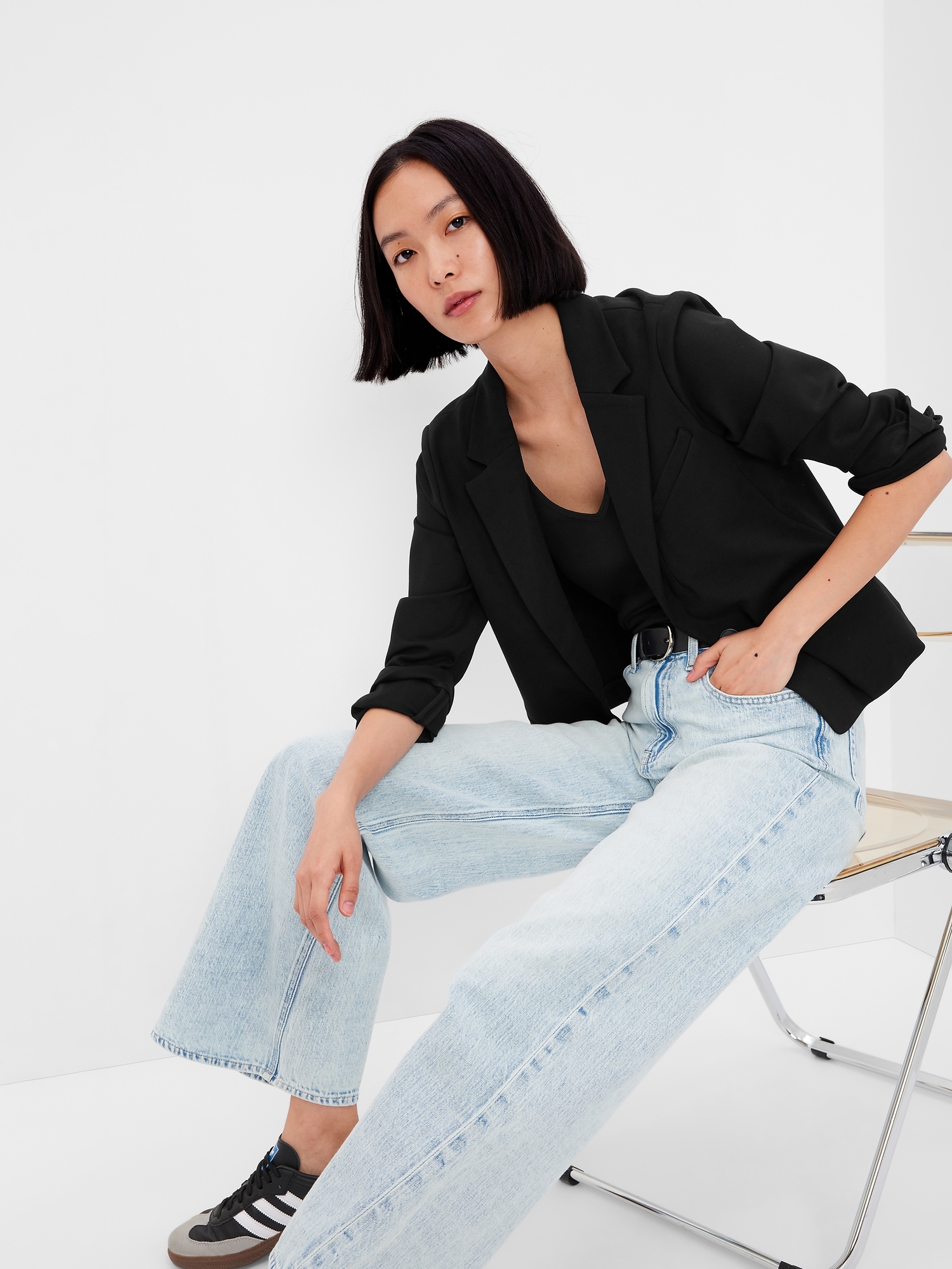 Gap blazer sales