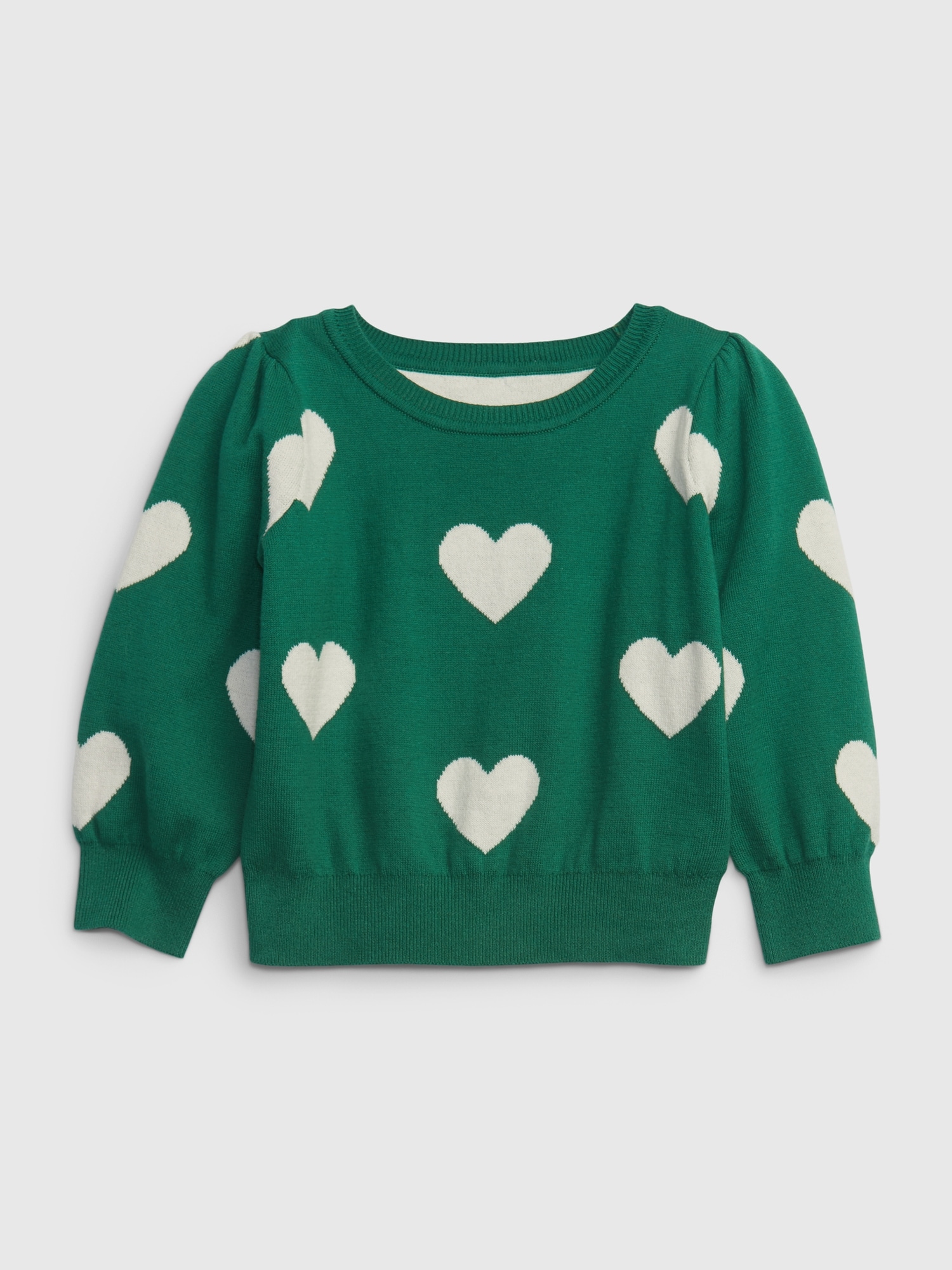 Gap Babies' Toddler Printed Sweater In Holiday Green