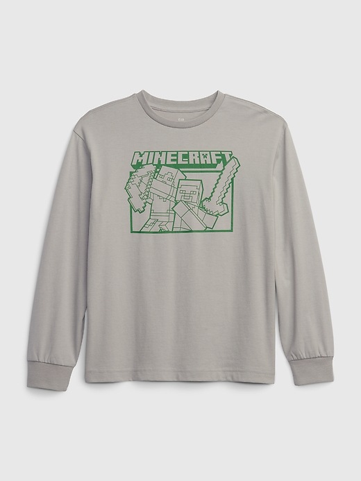 1 of 8 showing, with the color silver of product Kids Graphic T-Shirt