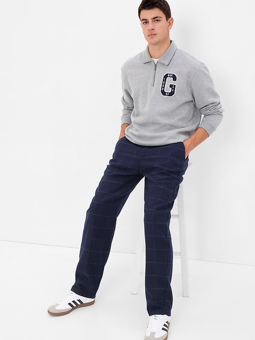 View large product image 1 of 1. Relaxed Wool-Blend Pants