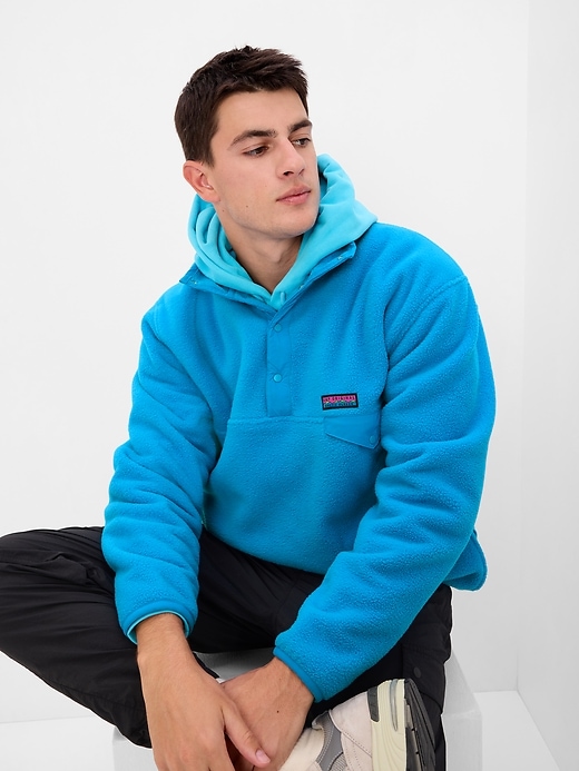 Image number 5 showing, Arctic Fleece Mockneck Pullover