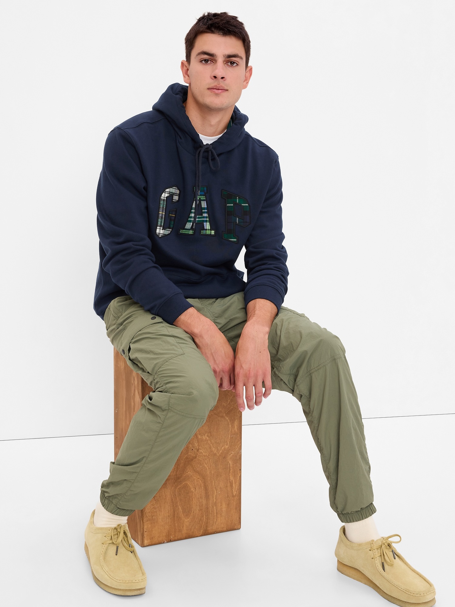 Organic Cotton Cocktail Plaid Gap Arch 