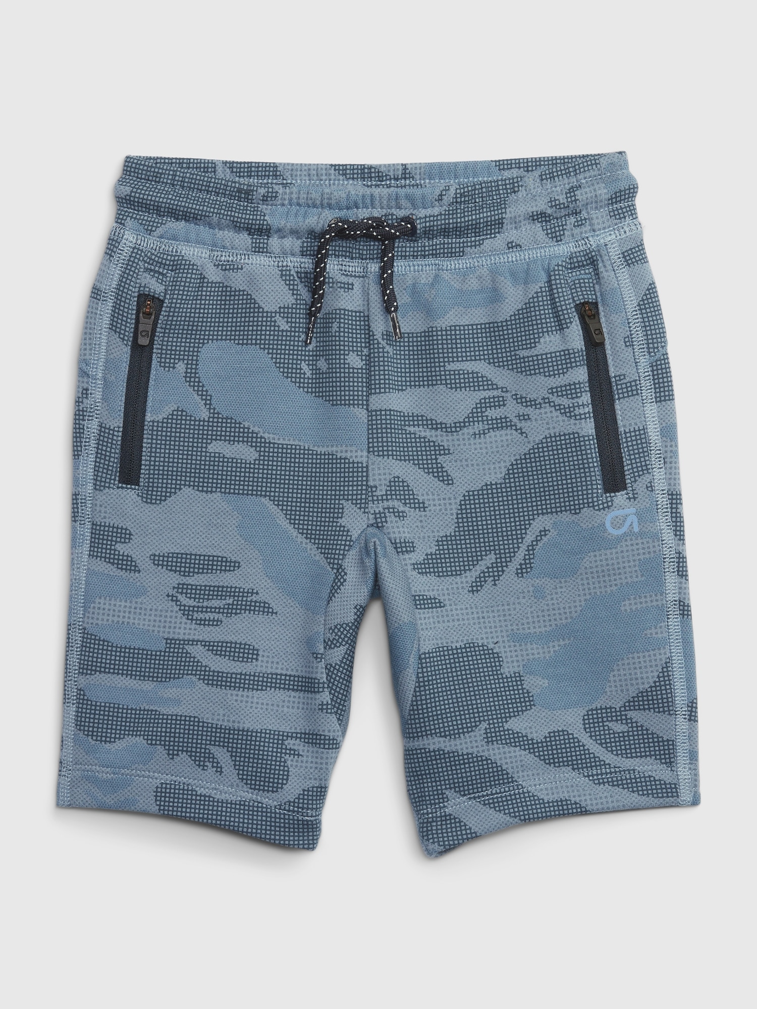 Gap Babies' Fit Toddler Fit Tech Pull-on Shorts In Blue Camo