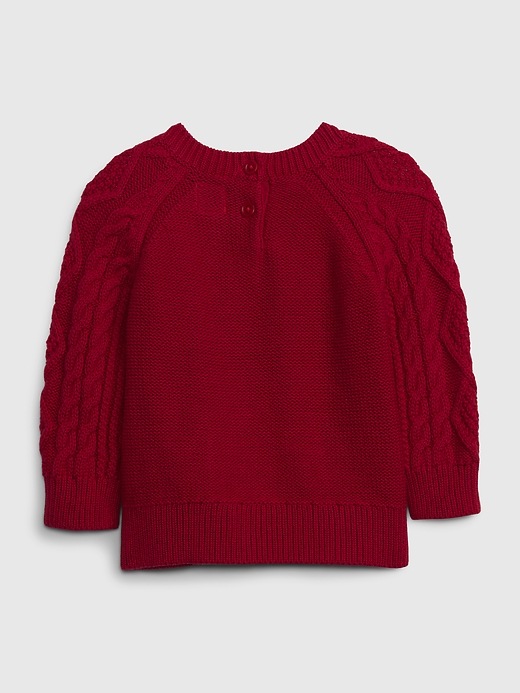 Image number 2 showing, Baby Cable-Knit Sweater