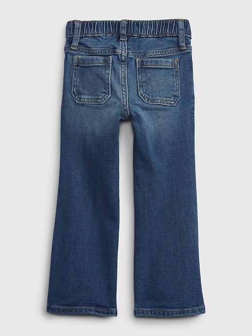 Image number 2 showing, Toddler Flare Jeans with Washwell