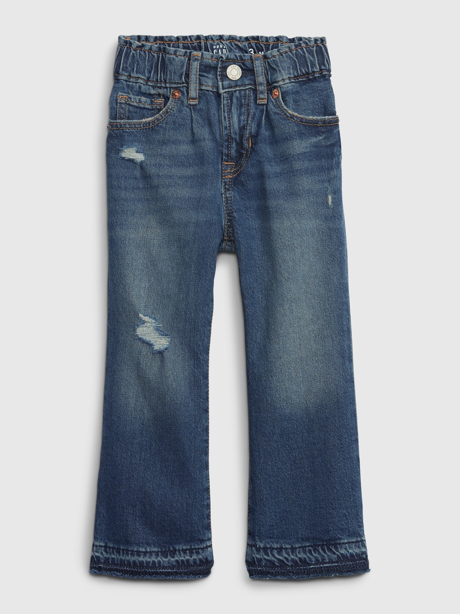 Toddler Wide Stride Jeans with Washwell Gap