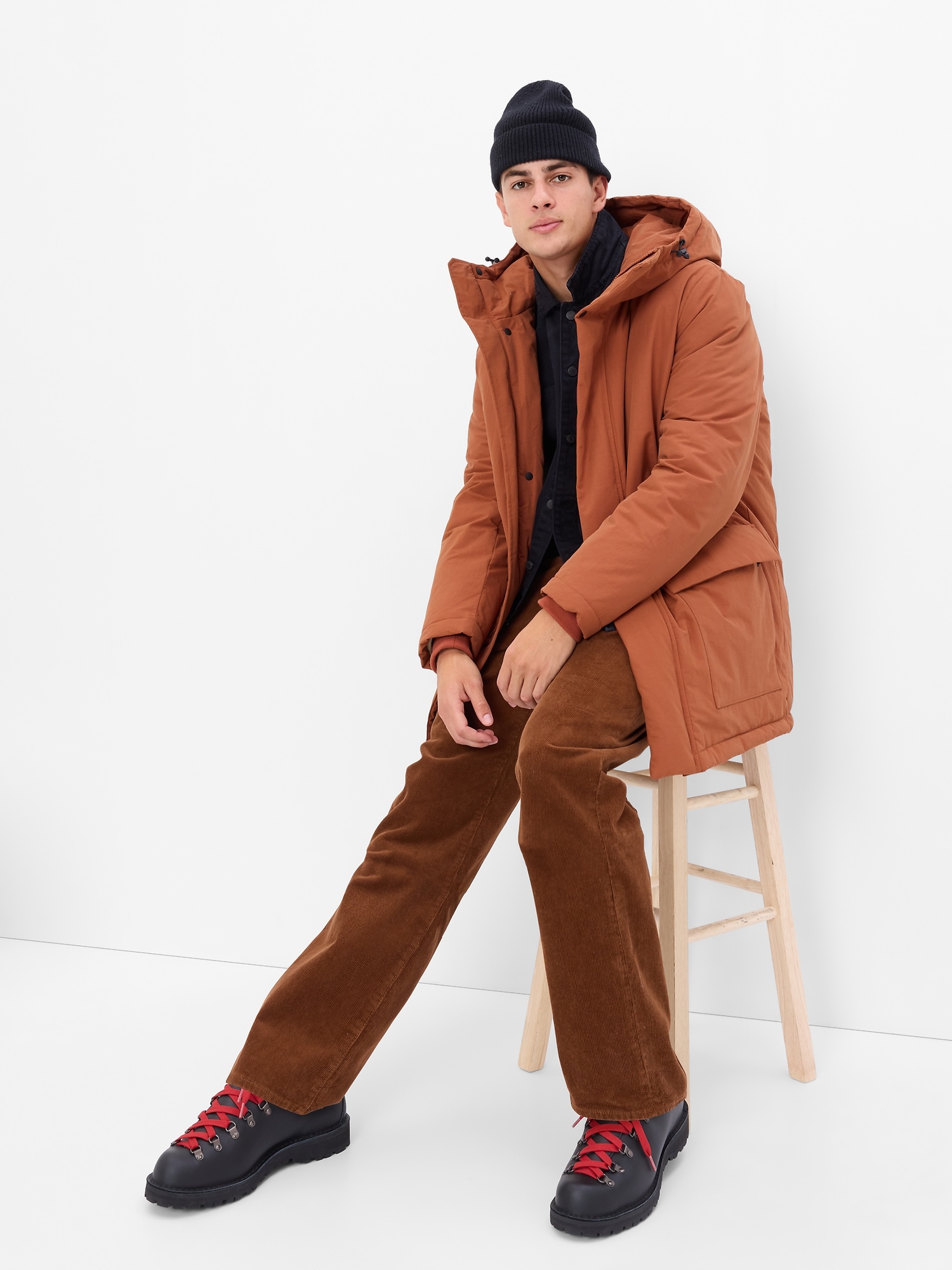 mens parka gap