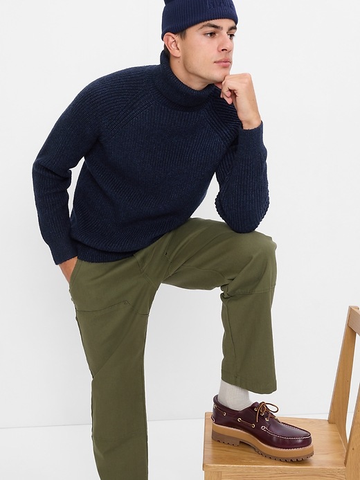 Image number 3 showing, Chunky Turtleneck Sweater