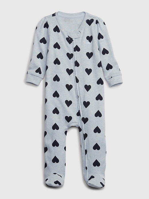 View large product image 1 of 1. babyGap Organic Cotton Printed PJ One-Piece
