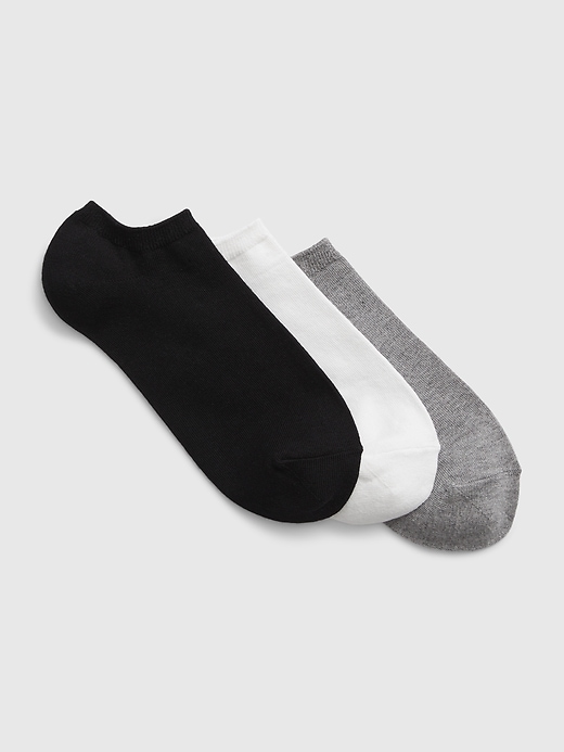 1 of 8 showing, with the color BASIC COMBO of product Basic Ankle Socks (3-Pack)