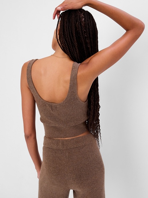 Image number 2 showing, CashSoft Cropped Tank Top