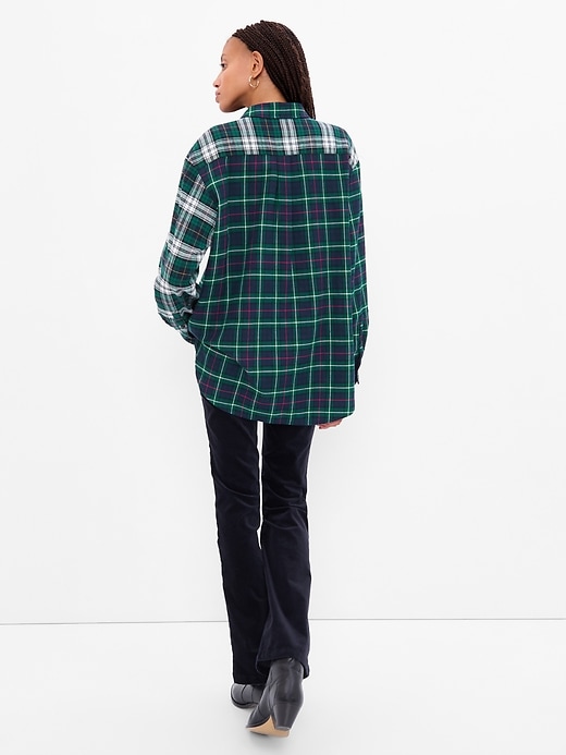 Image number 2 showing, Flannel Big Shirt