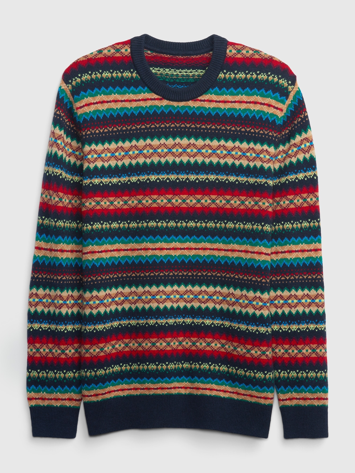Fair Isle Crewneck Sweater | Gap