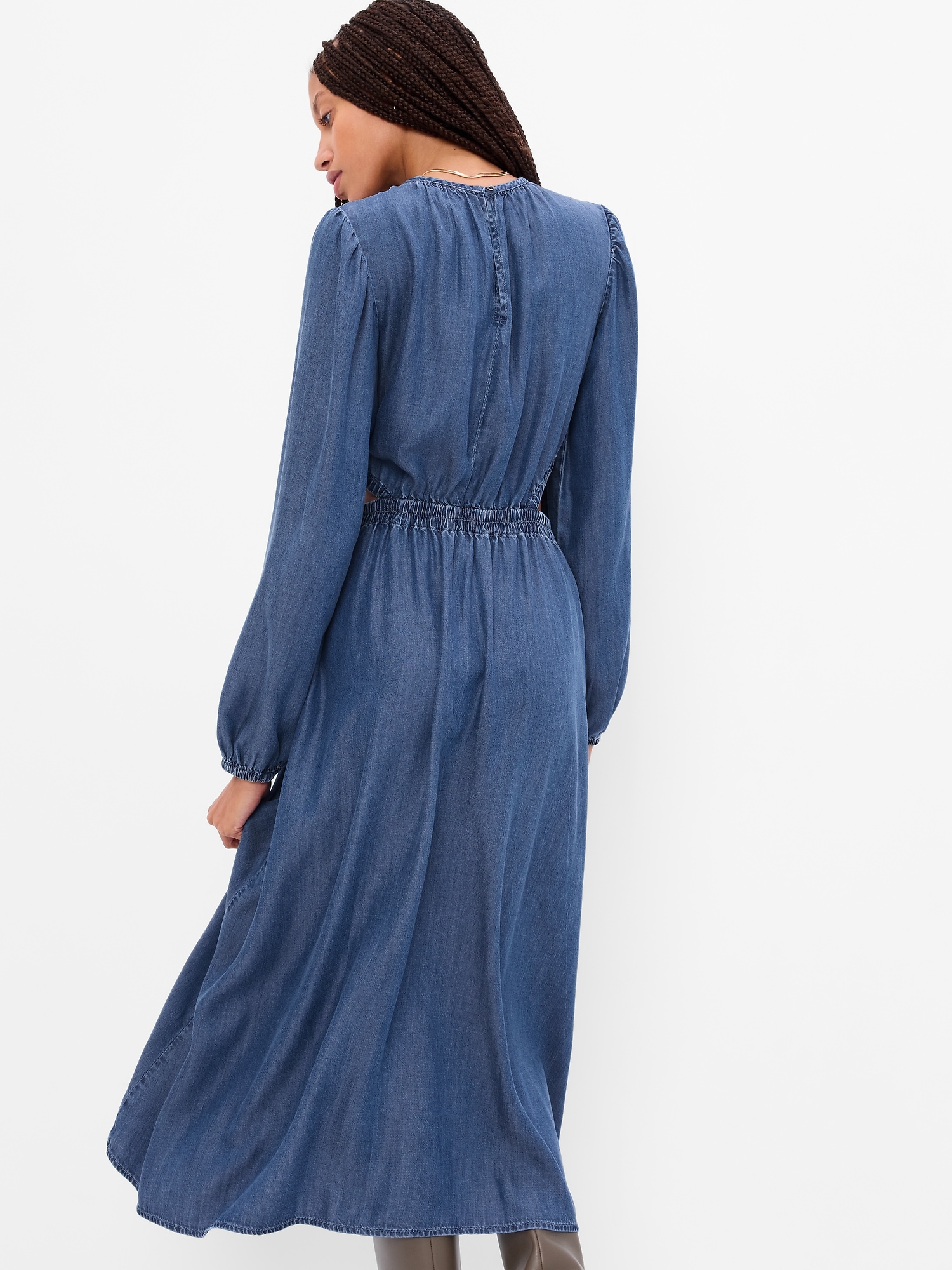 Lyocell sales denim dress