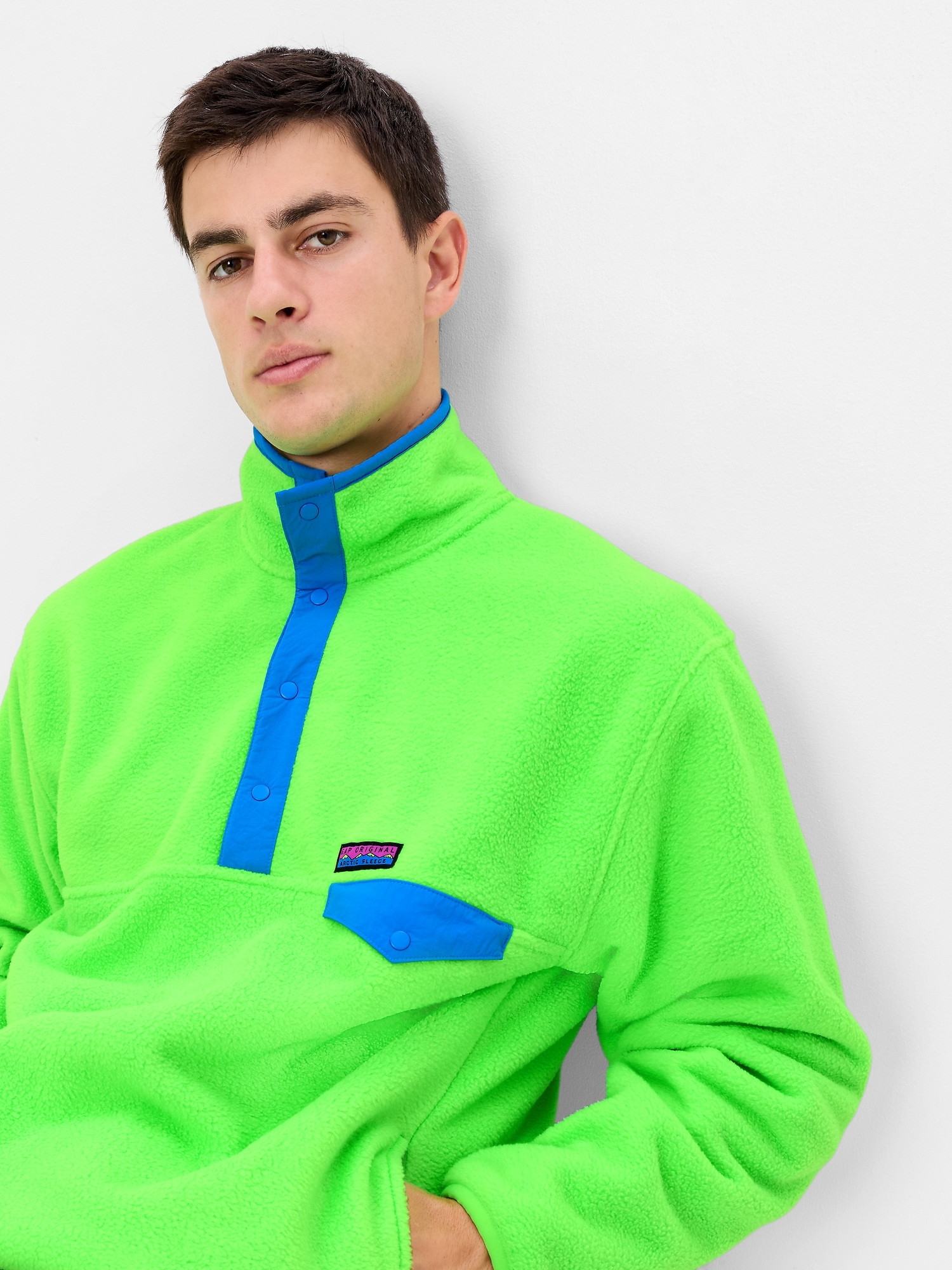 Gap clearance fleece pullover