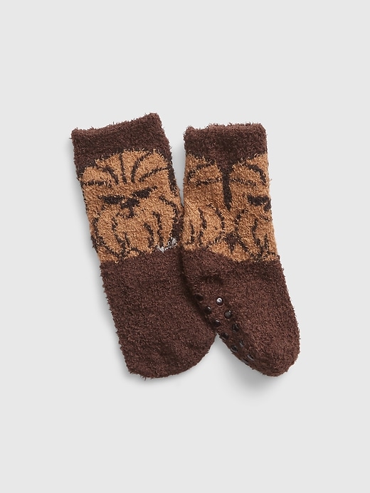View large product image 1 of 1. babyGap &#124 Star Wars&#153 Recycled Cozy Chewie&#153 Socks