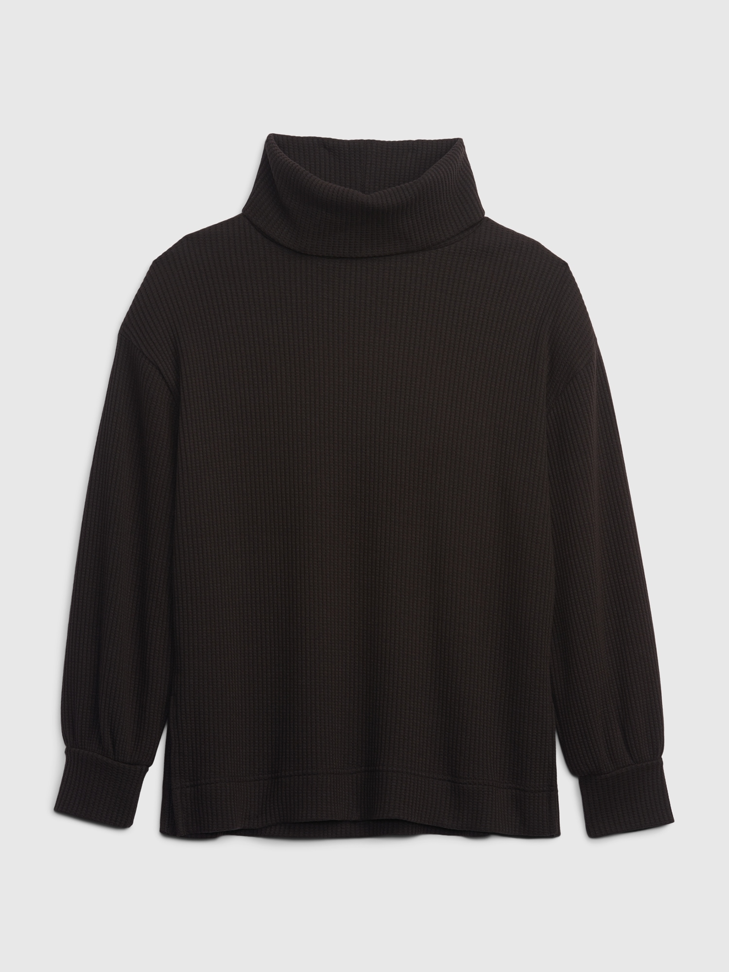 Waffle Oversized Chunky Turtleneck Gap