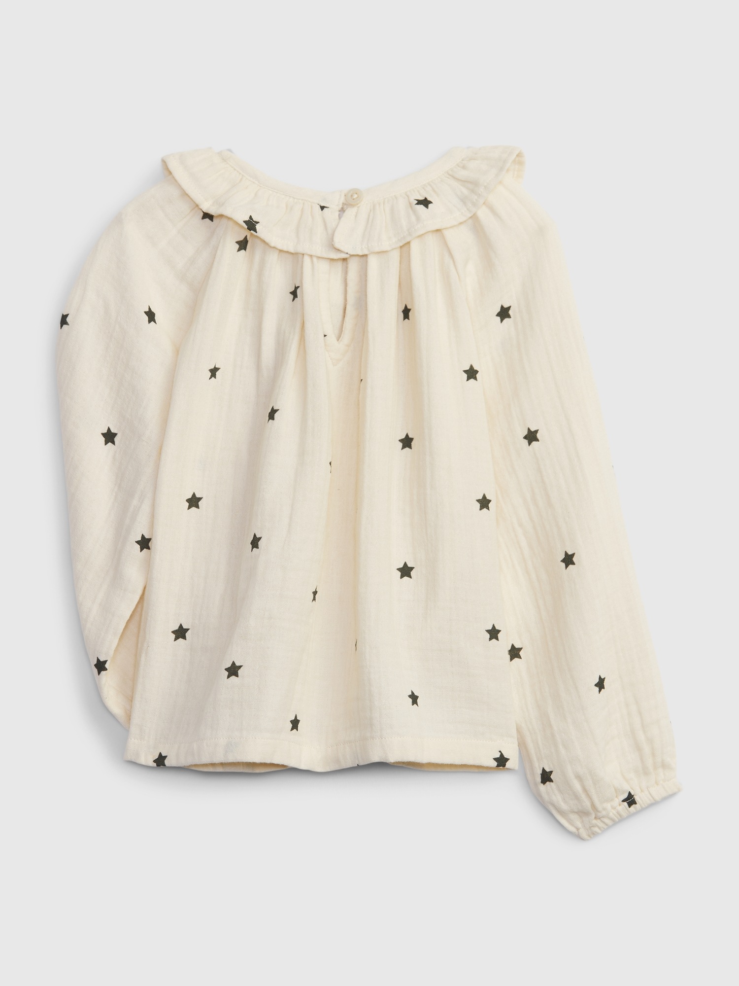 Toddler Ruffle Gauze Top Gap
