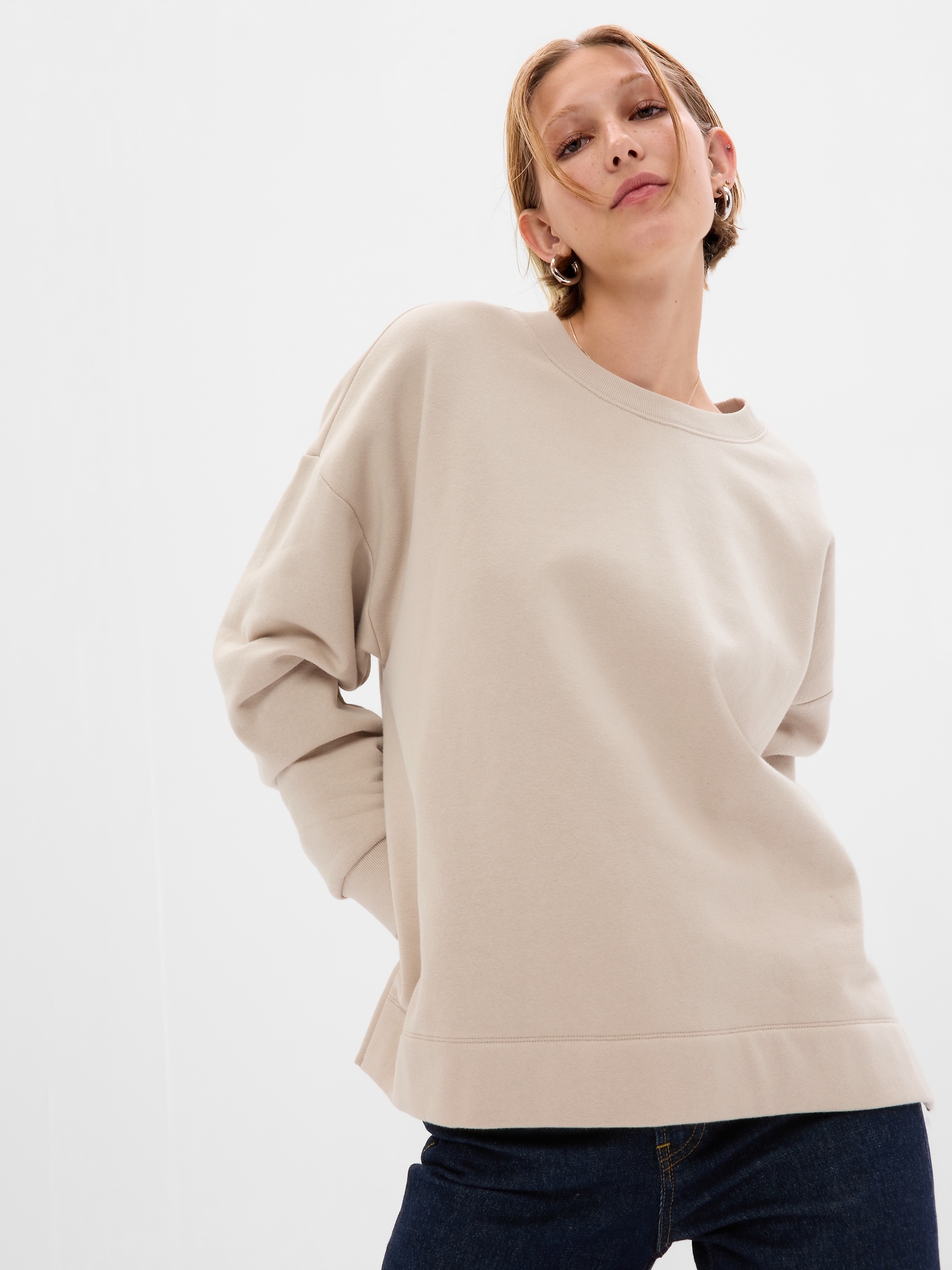Gap vintage soft clearance pullover sweatshirt tunic