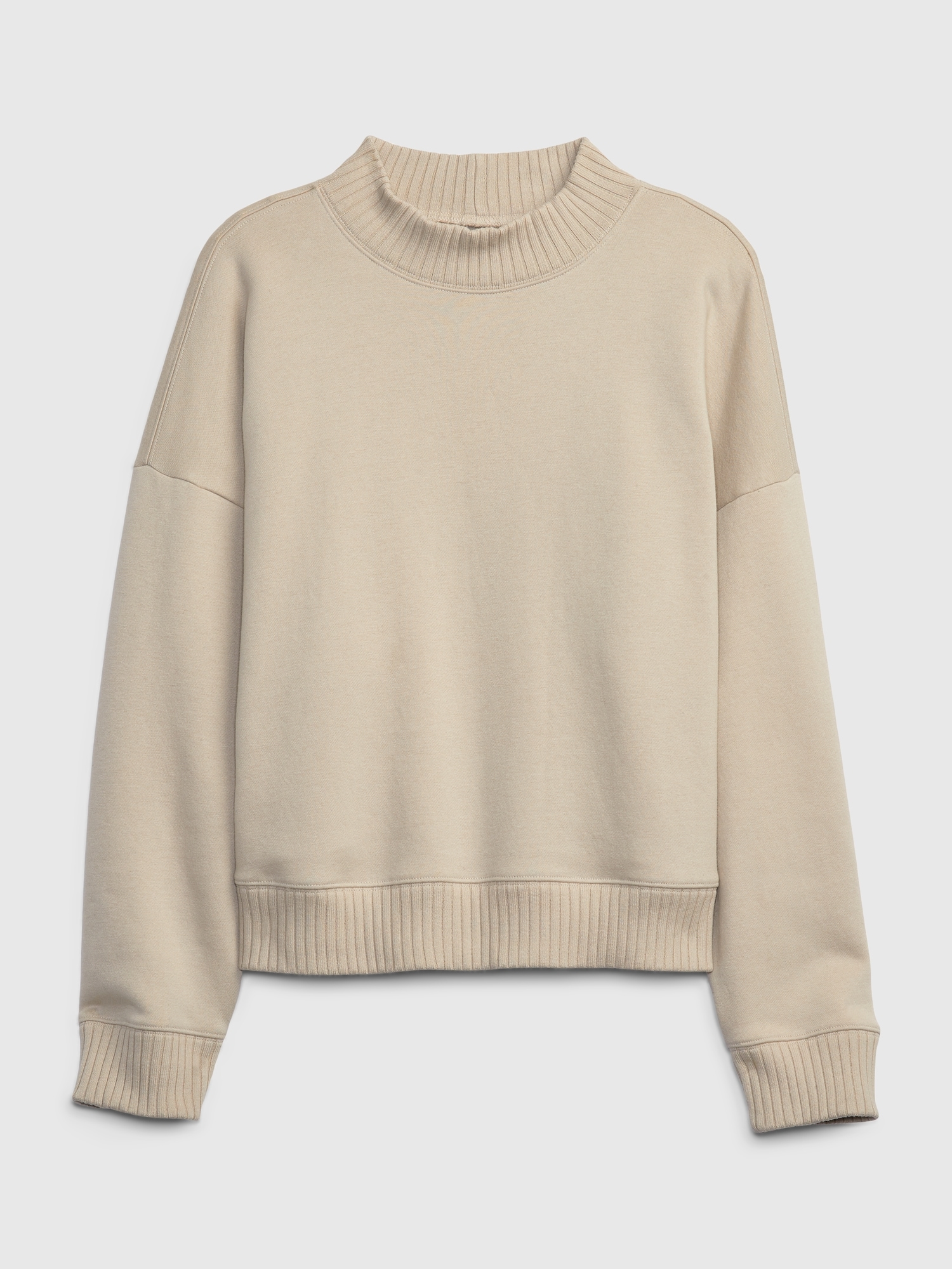 Gap mock neck 2025 sweatshirt