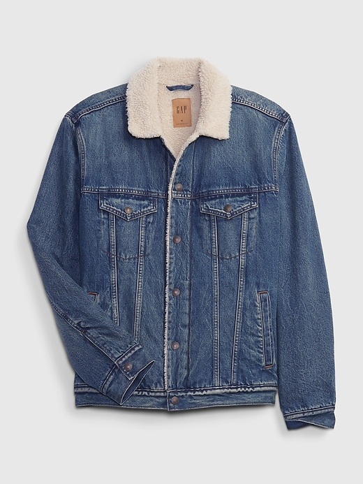 Image number 4 showing, Icon Denim Sherpa Jacket