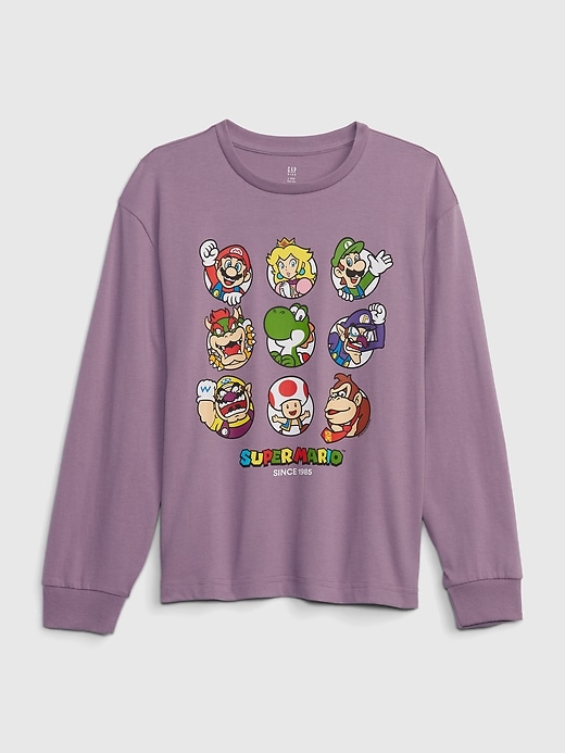 1 of 8 showing, with the color amethyst of product Kids Gamer Graphic T-Shirt