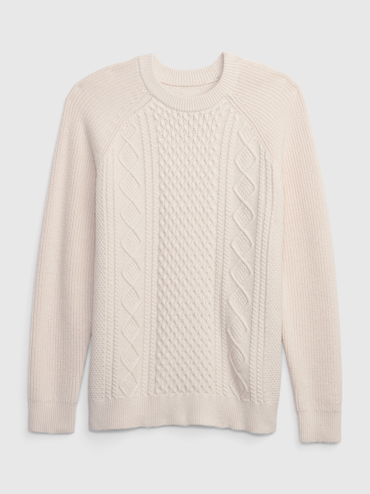 Crewneck Cable-Knit Sweater | Gap