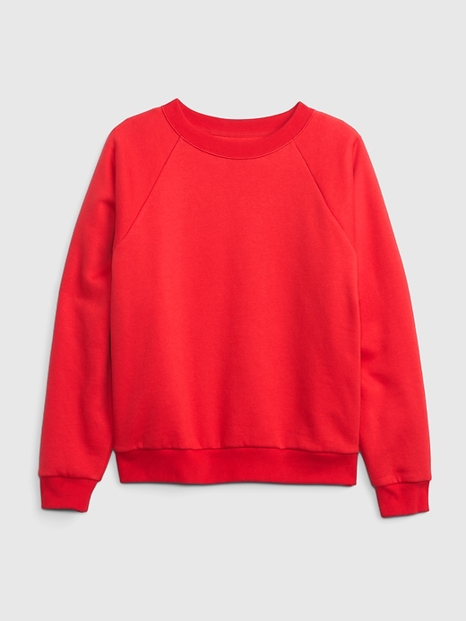 ◇PRENDA◇ ROUND LOGO RAGLAN SWEATSHIRT CREAM VintageSoft Raglan Sweatshirt | Gap