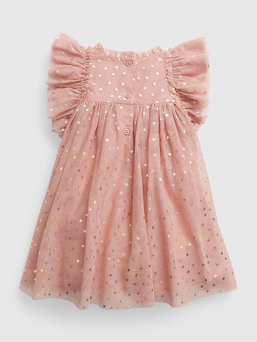 Baby Metallic Tulle Dress Set Gap