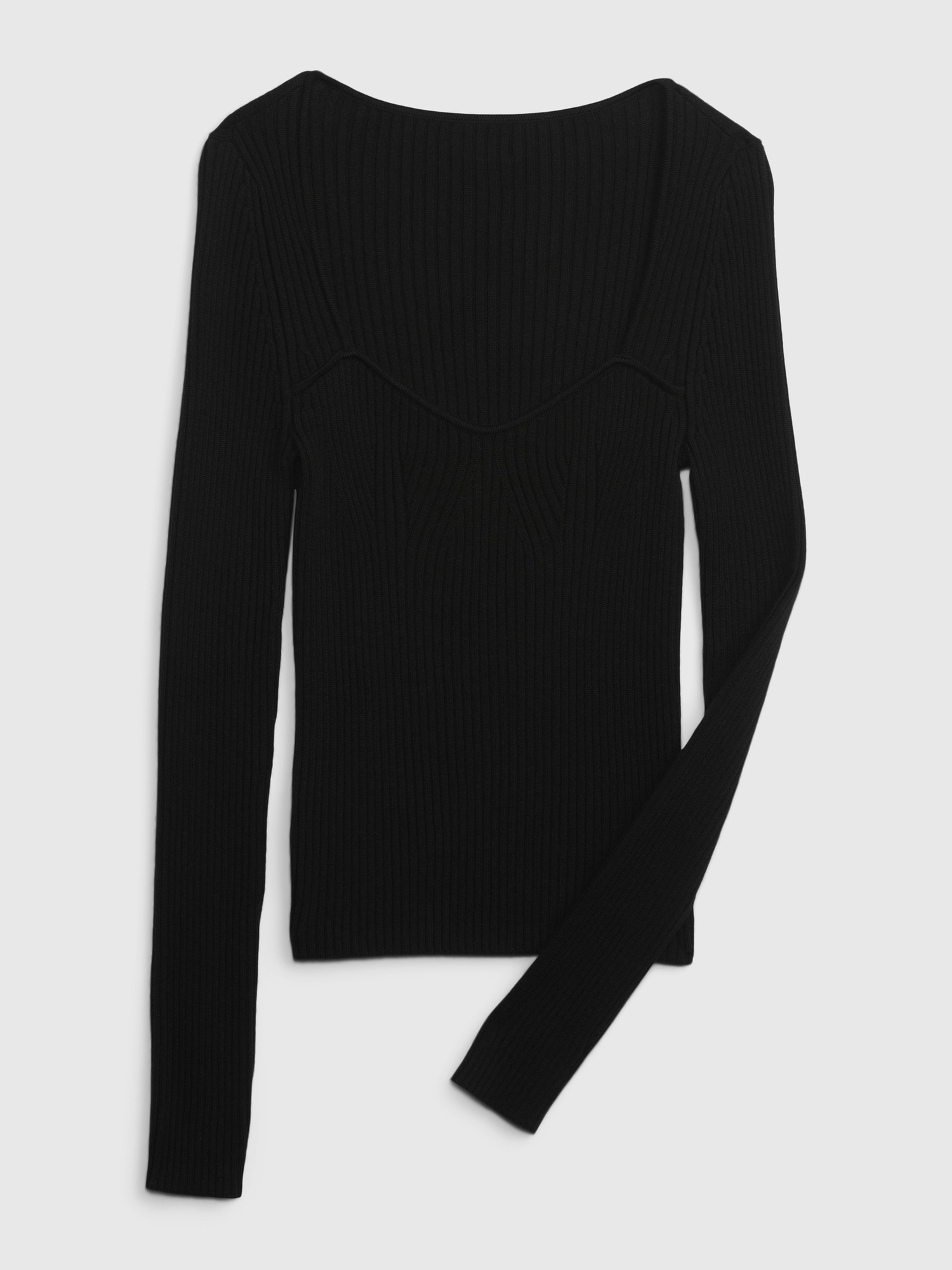 Rib Sweetheart Sweater Gap rib-sweetheart-sweater-gap