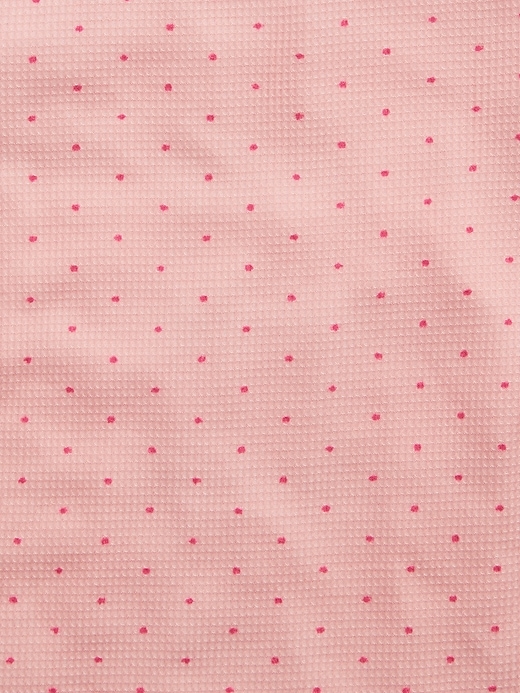 2 of 8 showing, with the color pink standard of product Kids Waffle PJ Jogger Set