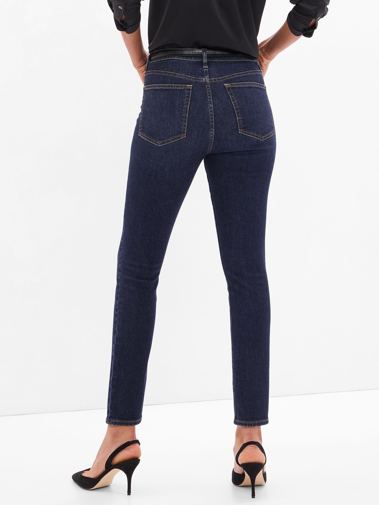 High Rise True Skinny Jeans | Gap