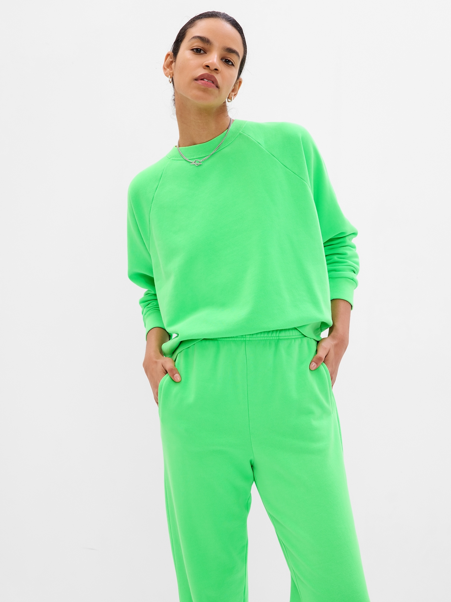 vintage soft raglan sweatshirt gap