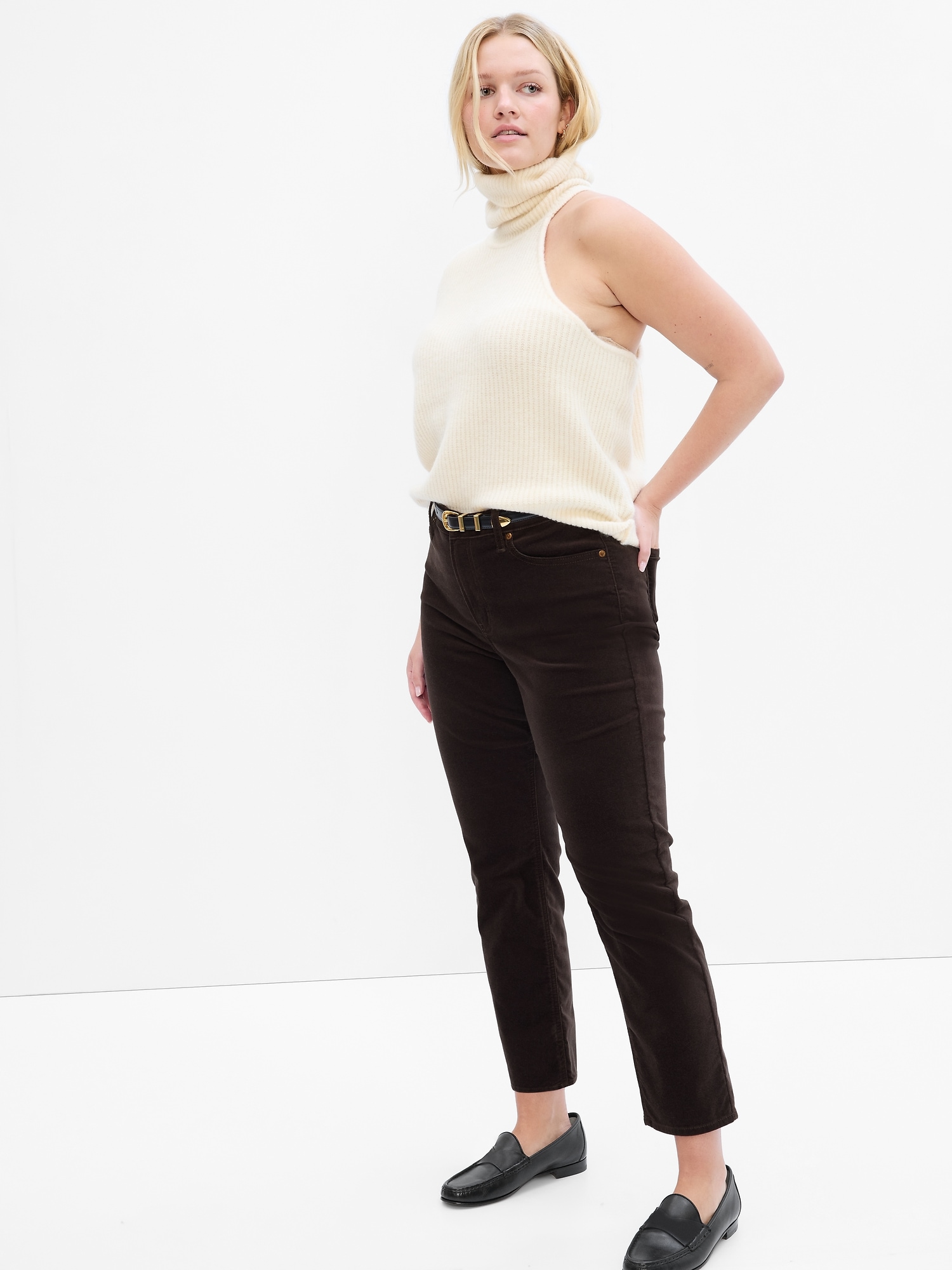 gap velvet jeans