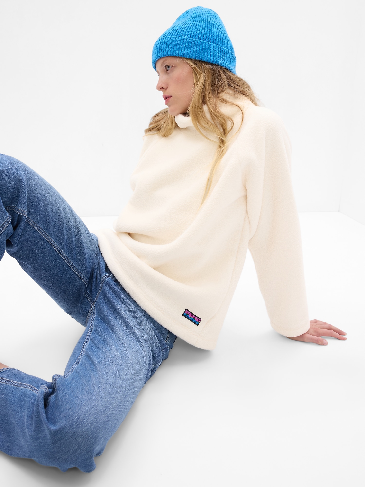 Mockneck Arctic Fleece Pullover | Gap