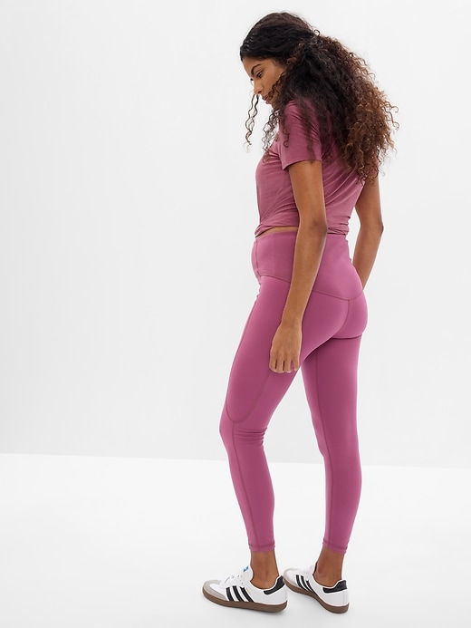 Image number 2 showing, Maternity Recycled Full Panel Leggings