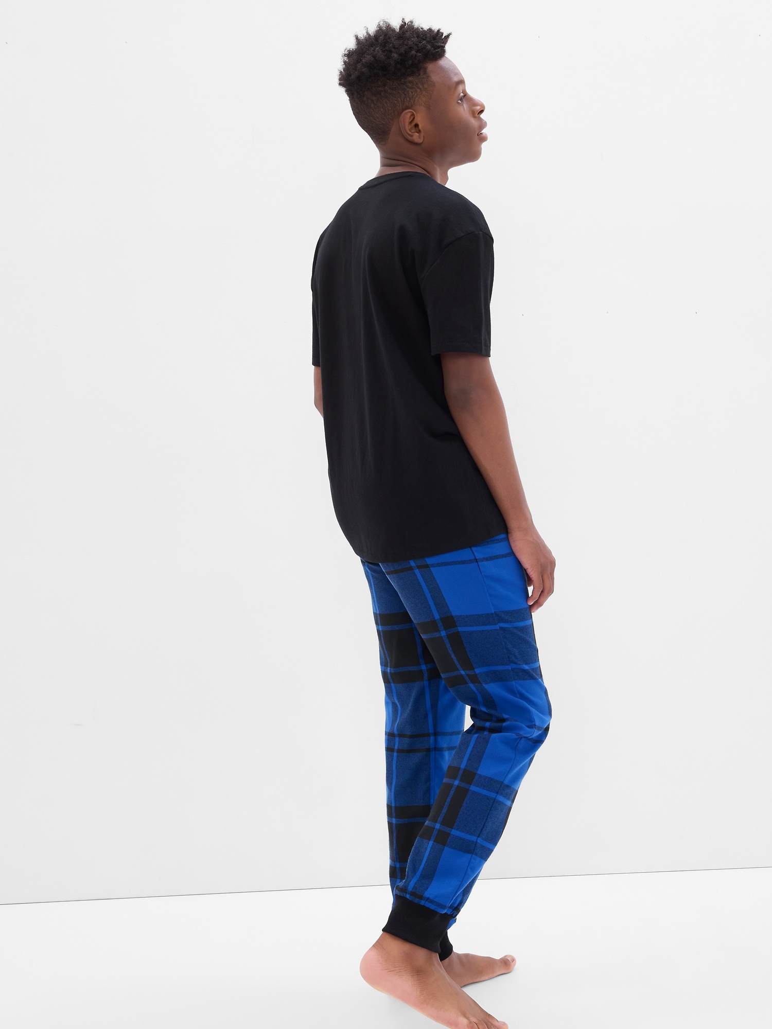 gap flannel pj pants