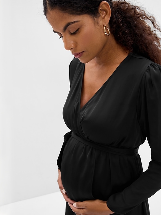 Gap maternity discount wrap dress