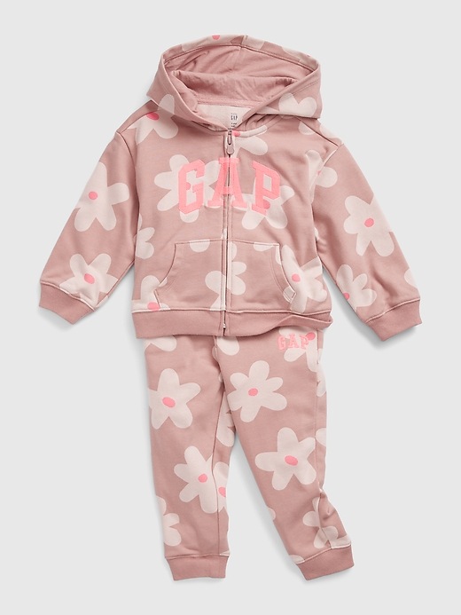 Baby girl gap tracksuit online