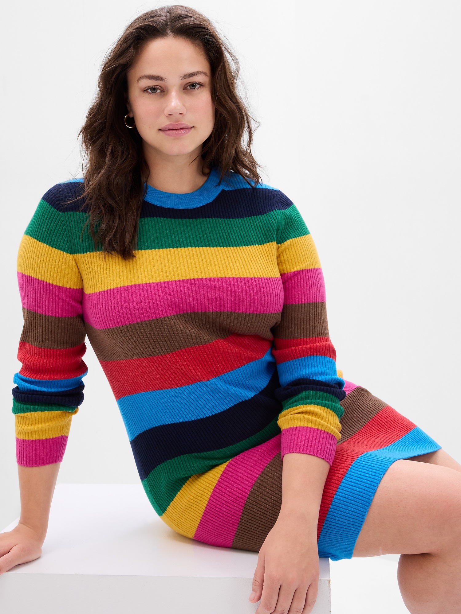 CashSoft Rib Mini Sweater Dress | Gap