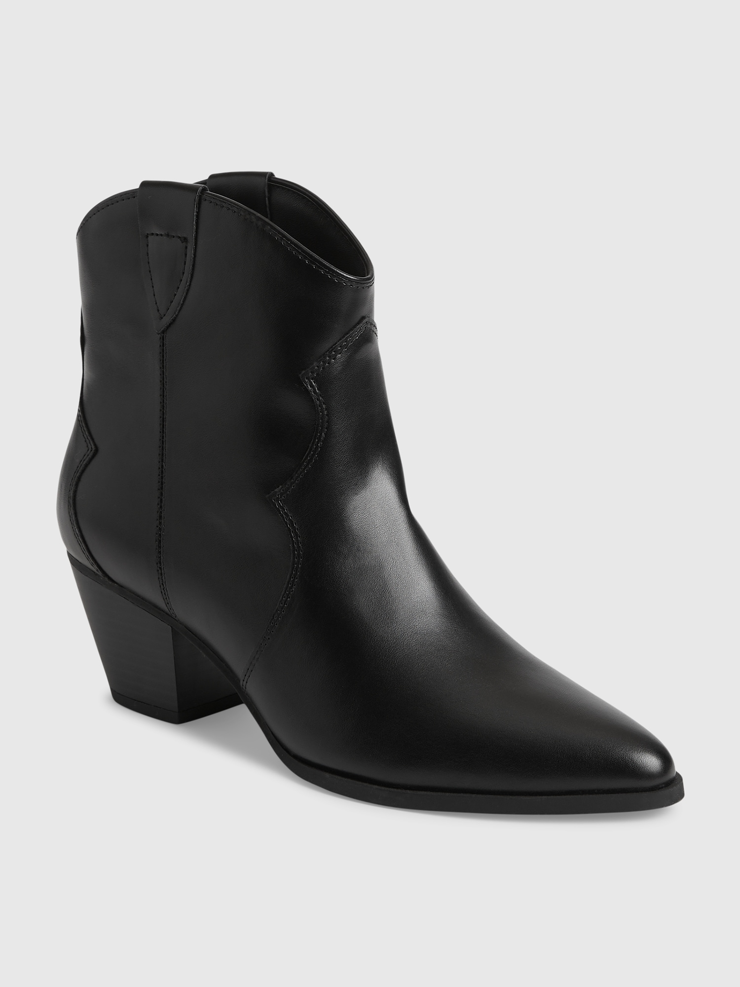 Gap Western Boots In Black