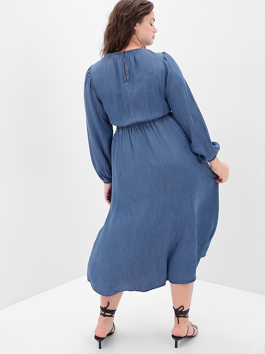 ralph lauren dress denim Tencel Denim Vest Dress
