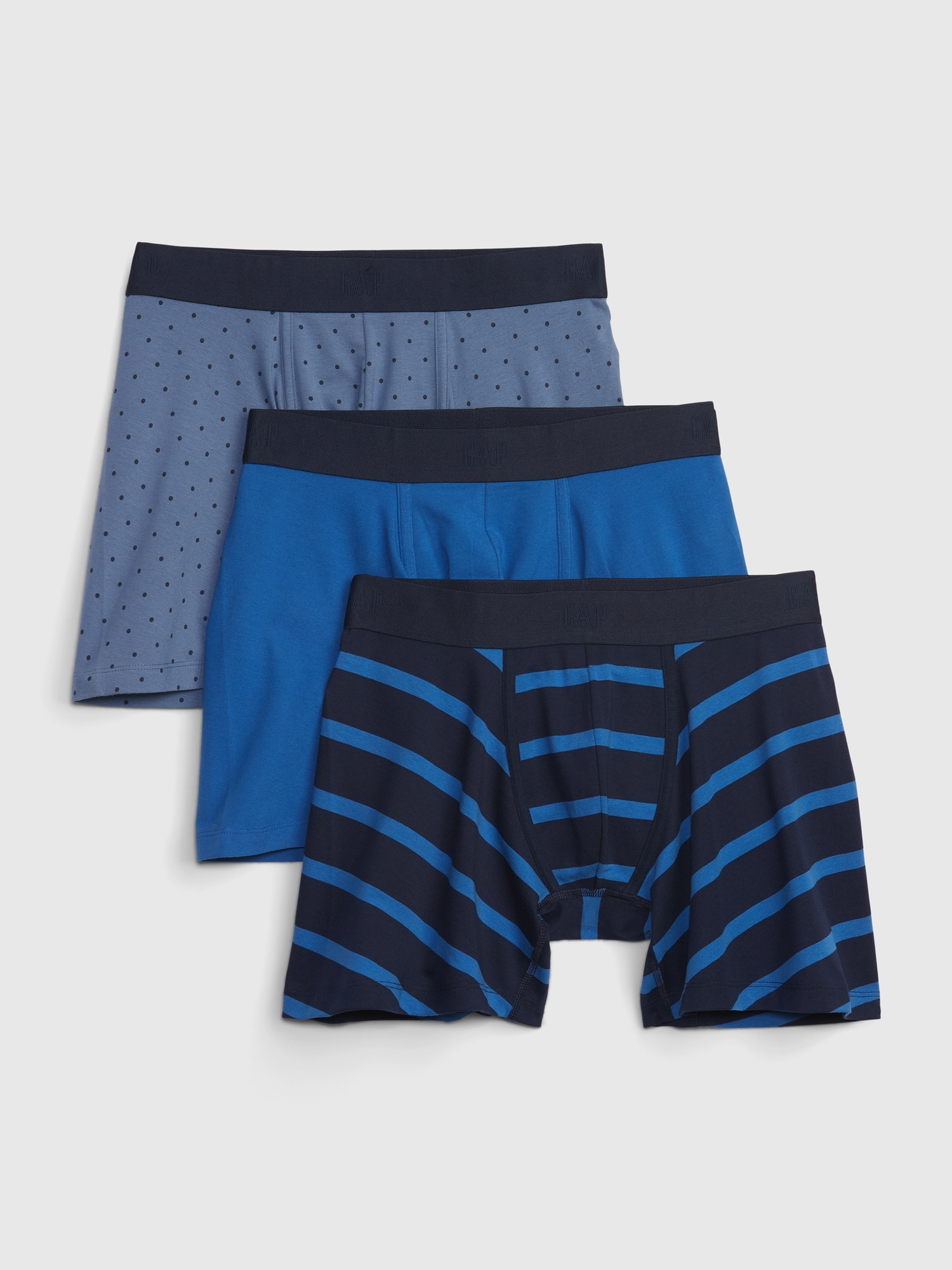 Gap 5" Boxer Briefs (3-Pack) blue. 1