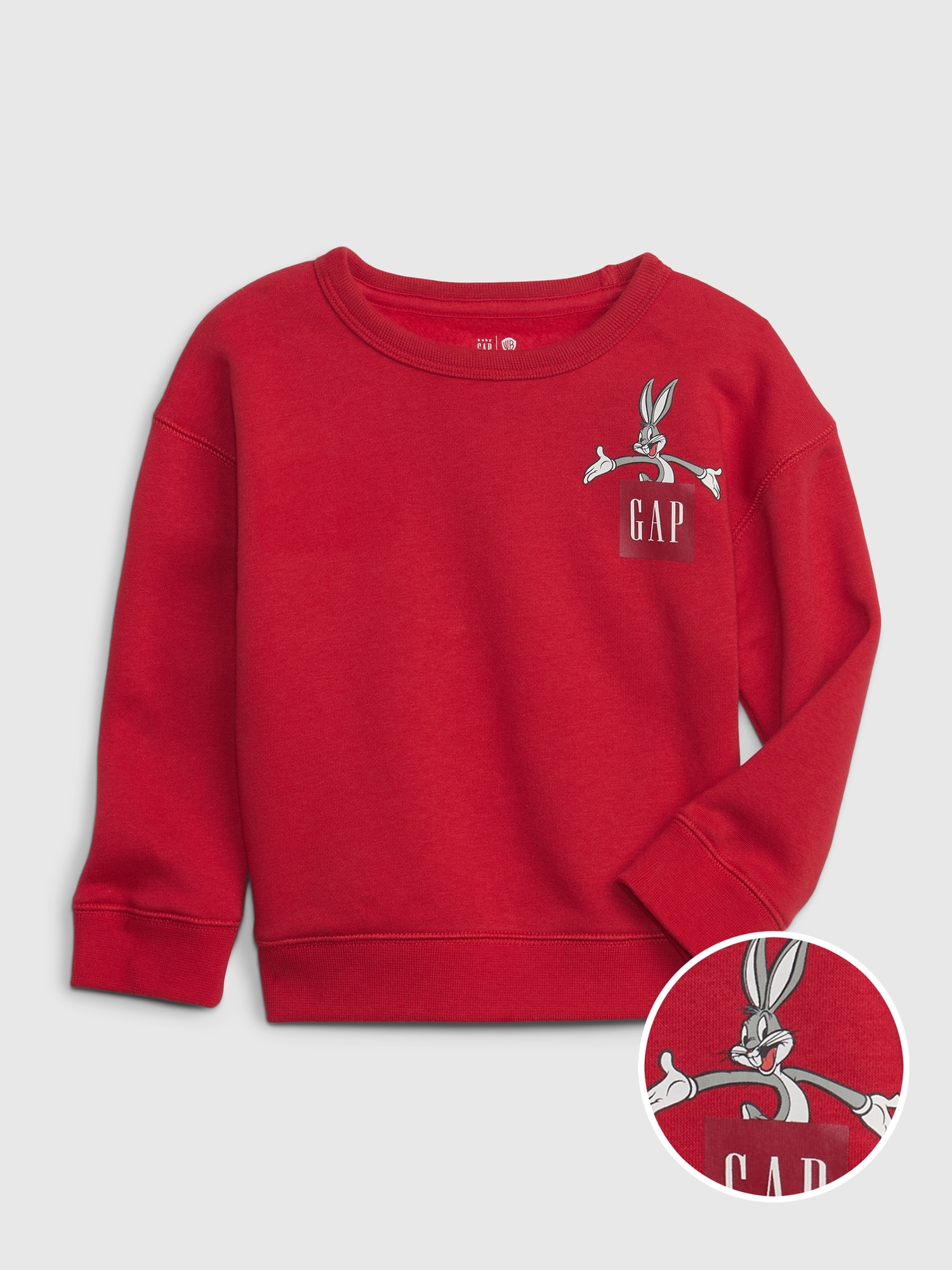 Gap Baby | Wb3 Looney Tunes Logo Sweatshirt In Modern Red