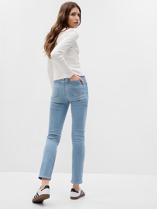 High Rise Classic Straight Jeans | Gap