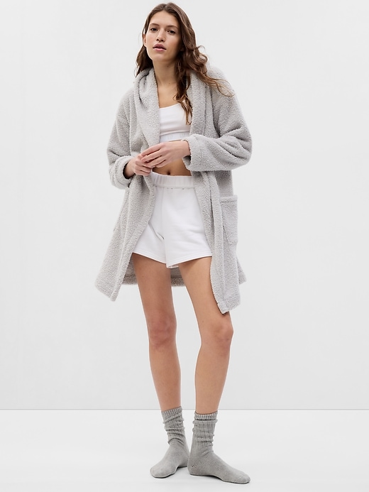 Image number 1 showing, Cozy Sherpa Robe