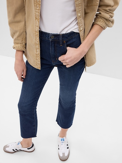 Image number 8 showing, High Rise Kick Fit Jeans