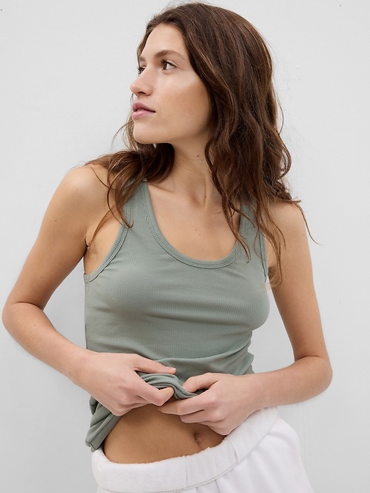 Forever Favorite Rib Tank Top Gap