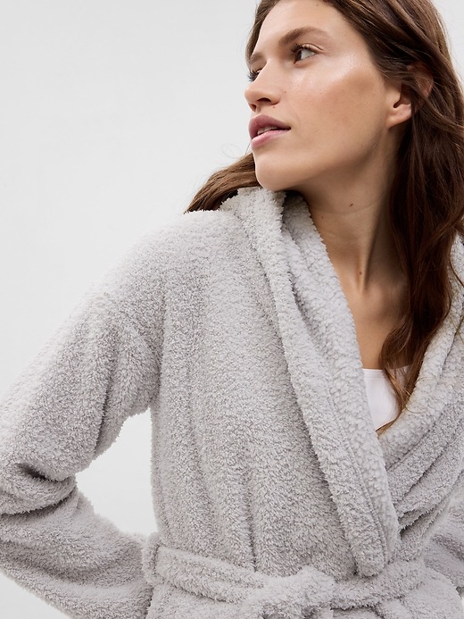 Image number 3 showing, Cozy Sherpa Robe