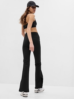 GapFit High Rise Power Split Flare Pants